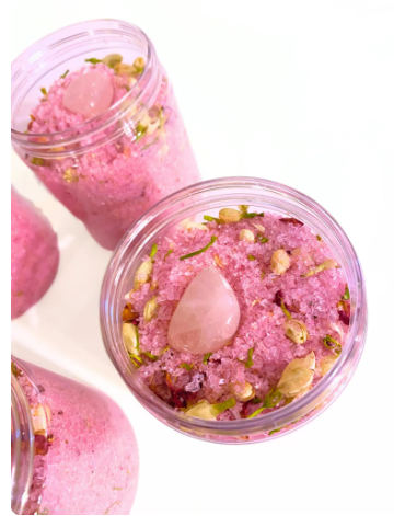 Self Love Bath Salt with Rose Quartz