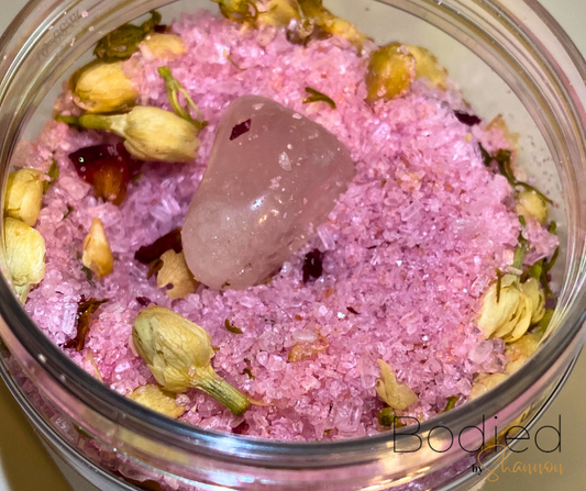 Self Love Bath Salt with Rose Quartz